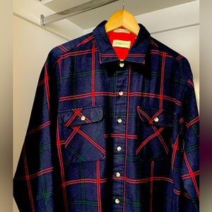 Heavy Plaid Button Up Shirt St John’s Bay